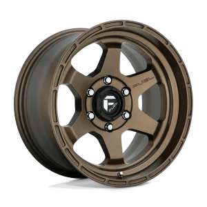 Fuel – D666 SHOK – Bronze – 17″x10″ -18mm – All weather Wheels – D66617008947